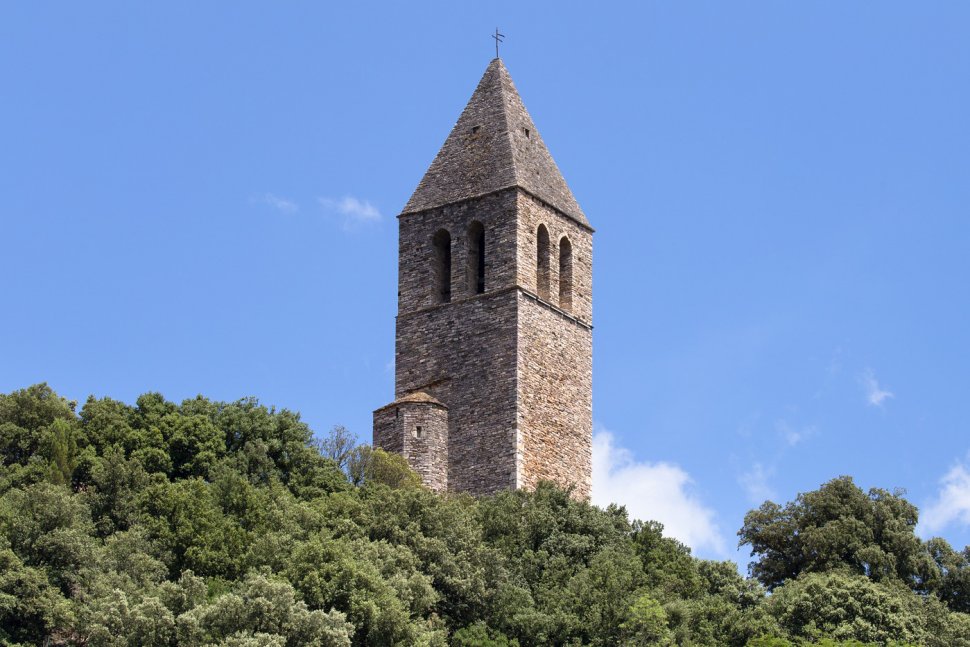 Le donjon-clocher de Saint-Laurent d’Olargues